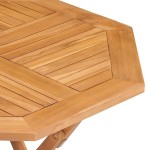 vidaXL Set mobilier de grădină, 5 piese, lemn masiv de tec vidaXL Set mobilier de grădină, 5 piese, lemn masiv de tec