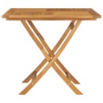 vidaXL Set mobilier de grădină, 5 piese, lemn masiv de tec vidaXL Set mobilier de grădină, 5 piese, lemn masiv de tec
