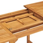 vidaXL Set mobilier grădină, 5 piese, lemn masiv de tec vidaXL Set mobilier grădină, 5 piese, lemn masiv de tec