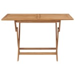 vidaXL Set mobilier grădină, 5 piese, lemn masiv de tec vidaXL Set mobilier grădină, 5 piese, lemn masiv de tec