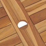 vidaXL Set mobilier grădină, 5 piese, lemn masiv de tec vidaXL Set mobilier grădină, 5 piese, lemn masiv de tec