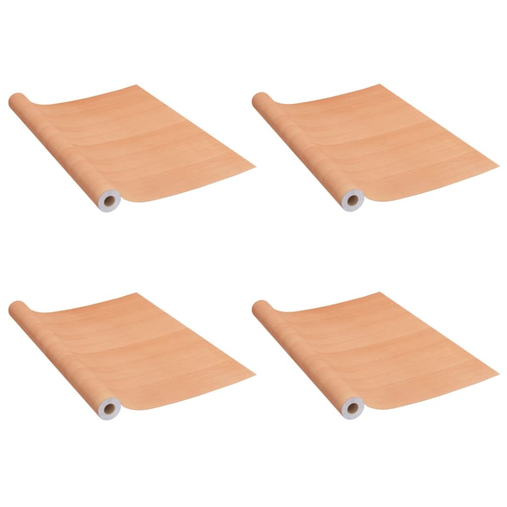 vidaXL Folii mobilier autoadezive 2 buc. stejar japonez, 500x90 cm PVC