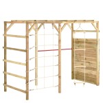 vidaXL Cadru de cățărare, 240x100x170 cm, lemn de pin tratat vidaXL Cadru de cățărare, 240x100x170 cm, lemn de pin tratat