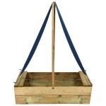 vidaXL Groapă de nisip cu acoperiș, 80x60x97,5 cm, lemn de pin tratat vidaXL Groapă de nisip cu acoperiș, 80x60x97,5 cm, lemn de pin tratat