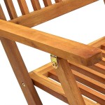 vidaXL Set mobilier de grădină pliabil, 7 piese, lemn masiv acacia vidaXL Set mobilier de grădină pliabil, 7 piese, lemn masiv acacia