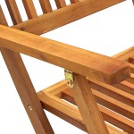 vidaXL Set mobilier de grădină pliabil, 9 piese, lemn masiv acacia vidaXL Set mobilier de grădină pliabil, 9 piese, lemn masiv acacia
