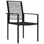 vidaXL Set mobilier de grădină, 5 piese
