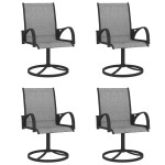 vidaXL Set mobilier de grădină, 5 piese, textilenă și oțel vidaXL Set mobilier de grădină, 5 piese, textilenă și oțel