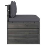 vidaXL Set mobilier grădină din paleți cu perne, 2 piese, lemn de pin vidaXL Set mobilier grădină din paleți cu perne, 2 piese, lemn de pin