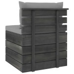 vidaXL Set mobilier grădină din paleți, 2 piese, cu perne, lemn de pin vidaXL Set mobilier grădină din paleți, 2 piese, cu perne, lemn de pin