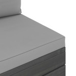 vidaXL Set mobilier grădină din paleți, 2 piese, cu perne, lemn de pin vidaXL Set mobilier grădină din paleți, 2 piese, cu perne, lemn de pin