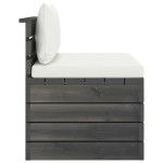 vidaXL Set mobilier grădină din paleți, 2 piese, cu perne, lemn de pin vidaXL Set mobilier grădină din paleți, 2 piese, cu perne, lemn de pin