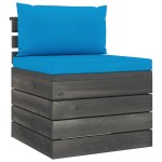 vidaXL Set mobilier grădină din paleți, 2 piese, cu perne, lemn de pin vidaXL Set mobilier grădină din paleți, 2 piese, cu perne, lemn de pin