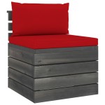vidaXL Set mobilier grădină din paleți, 2 piese, cu perne, lemn de pin vidaXL Set mobilier grădină din paleți, 2 piese, cu perne, lemn de pin