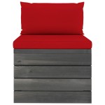 vidaXL Set mobilier grădină din paleți, 2 piese, cu perne, lemn de pin vidaXL Set mobilier grădină din paleți, 2 piese, cu perne, lemn de pin