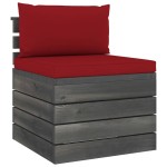 vidaXL Set mobilier grădină din paleți, 2 piese, cu perne, lemn de pin vidaXL Set mobilier grădină din paleți, 2 piese, cu perne, lemn de pin