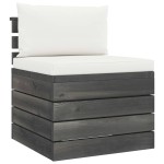 vidaXL Set mobilier grădină din paleți, 2 piese, cu perne, lemn de pin vidaXL Set mobilier grădină din paleți, 2 piese, cu perne, lemn de pin