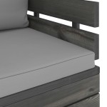 vidaXL Fotoliu de grădină cu perne, lemn de pin vidaXL Fotoliu de grădină cu perne, lemn de pin