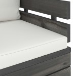 vidaXL Fotoliu de grădină cu perne, lemn de pin vidaXL Fotoliu de grădină cu perne, lemn de pin