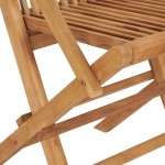 vidaXL Scaune de grădină cu perne, 2 buc., albastru, lemn masiv de tec vidaXL Scaune de grădină cu perne, 2 buc., albastru, lemn masiv de tec