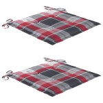 vidaXL Set mobilier exterior pliabil cu perne, 3 piese, lemn masiv tec