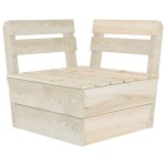 vidaXL Set mobilier paleți pentru grădină 5 piese lemn molid tratat vidaXL Set mobilier paleți pentru grădină 5 piese lemn molid tratat