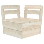 vidaXL Set mobilier palet pentru grădină 6 piese lemn de molid tratat vidaXL Set mobilier palet pentru grădină 6 piese lemn de molid tratat