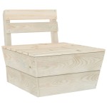 vidaXL Set mobilier de grădină din palet 8 piese lemn de molid tratat vidaXL Set mobilier de grădină din palet 8 piese lemn de molid tratat