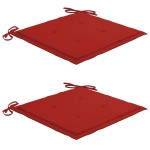 vidaXL Scaune de exterior cu perne, 2 buc., lemn masiv acacia vidaXL Scaune de exterior cu perne, 2 buc., lemn masiv acacia