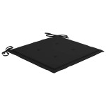 vidaXL Scaune de masă exterior cu perne, 3 buc., lemn masiv acacia vidaXL Scaune de masă exterior cu perne, 3 buc., lemn masiv acacia