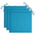vidaXL Scaune de masă de exterior cu perne, 3 buc., lemn masiv acacia vidaXL Scaune de masă de exterior cu perne, 3 buc., lemn masiv acacia