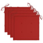 vidaXL Scaune masă de exterior cu perne, 3 buc., lemn masiv acacia vidaXL Scaune masă de exterior cu perne, 3 buc., lemn masiv acacia