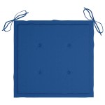 vidaXL Scaune pliabile de exterior cu perne, 2 buc., lemn masiv acacia vidaXL Scaune pliabile de exterior cu perne, 2 buc., lemn masiv acacia