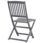 vidaXL Scaune pliante de exterior cu perne 6 buc. lemn masiv de acacia vidaXL Scaune pliante de exterior cu perne 6 buc. lemn masiv de acacia