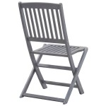 vidaXL Scaune pliante de exterior cu perne 6 buc. lemn masiv de acacia vidaXL Scaune pliante de exterior cu perne 6 buc. lemn masiv de acacia