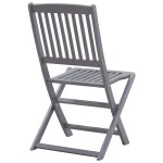 vidaXL Scaune pliante de exterior cu perne 6 buc. lemn masiv de acacia vidaXL Scaune pliante de exterior cu perne 6 buc. lemn masiv de acacia