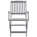 vidaXL Scaune pliabile exterior, 6 buc., lemn masiv acacia vidaXL Scaune pliabile exterior, 6 buc., lemn masiv acacia