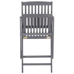 vidaXL Scaune pliabile de exterior, 6 buc., lemn masiv de acacia vidaXL Scaune pliabile de exterior, 6 buc., lemn masiv de acacia