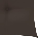 vidaXL Scaune grădină cu perne gri taupe, 4 buc., lemn masiv de tec vidaXL Scaune grădină cu perne gri taupe, 4 buc., lemn masiv de tec