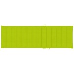 vidaXL Șezlong dublu cu perne verde aprins, lemn de pin tratat vidaXL Șezlong dublu cu perne verde aprins, lemn de pin tratat