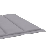 vidaXL Șezlong de grădină cu masă și pernă, lemn de pin tratat vidaXL Șezlong de grădină cu masă și pernă, lemn de pin tratat