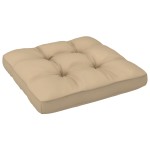 vidaXL Set mobilier din paleți cu perne, 4 piese, alb, lemn pin tratat