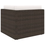 vidaXL Set mobilier de grădină, 4 piese, maro, poliratan vidaXL Set mobilier de grădină, 4 piese, maro, poliratan