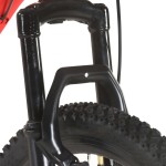 vidaXL Bicicletă montană cu 21 viteze, roată 27,5 inci, roșu, 42 cm vidaXL Bicicletă montană cu 21 viteze, roată 27,5 inci, roșu, 42 cm