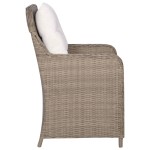 vidaXL Set mobilier de grădină, 5 piese, maro vidaXL Set mobilier de grădină, 5 piese, maro