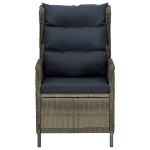 vidaXL Set mobilier de grădină, 5 piese, maro vidaXL Set mobilier de grădină, 5 piese, maro