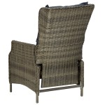 vidaXL Set mobilier de grădină, 5 piese, maro vidaXL Set mobilier de grădină, 5 piese, maro