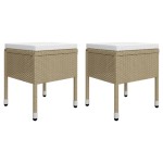 vidaXL Set mobilier de grădină, 5 piese, bej