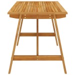 vidaXL Set mobilier de grădină, 5 piese, maro vidaXL Set mobilier de grădină, 5 piese, maro