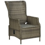 vidaXL Set mobilier de grădină, 5 piese, maro vidaXL Set mobilier de grădină, 5 piese, maro